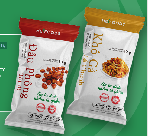 Đậu phộng & Khô gà