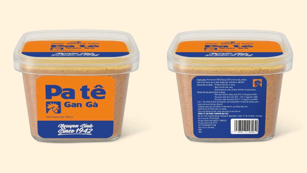 Pa Tê Gan Gà ICOOL Nguyên Sinh